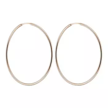 Золотые серьги-конго 585 пробы