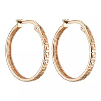 Золотые серьги-конго 585 пробы