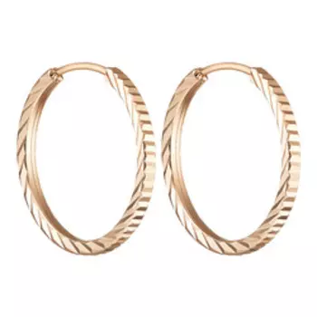 Золотые серьги-конго 585 пробы