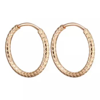 Золотые серьги-конго 585 пробы