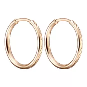 Золотые серьги-конго 585 пробы