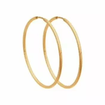 Золотые серьги-конго