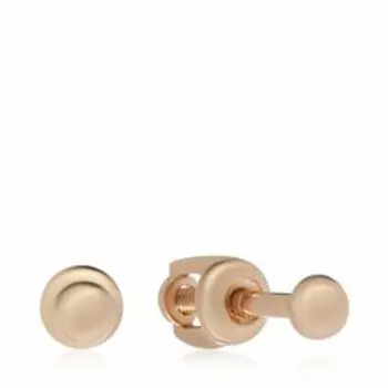 Золотые серьги-пусеты