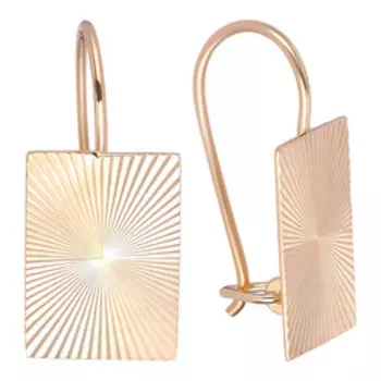 Золотые серьги 585 пробы