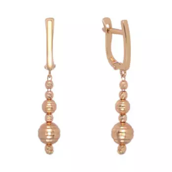 Золотые серьги 585 пробы