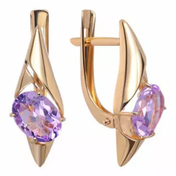 Золотые серьги 585 пробы