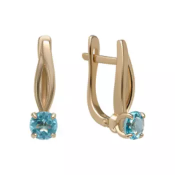 Золотые серьги 585 пробы