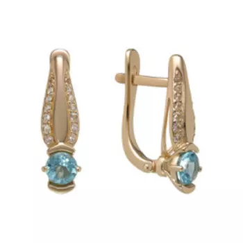 Золотые серьги 585 пробы