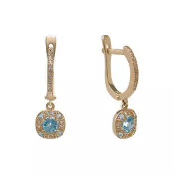 Золотые серьги 585 пробы