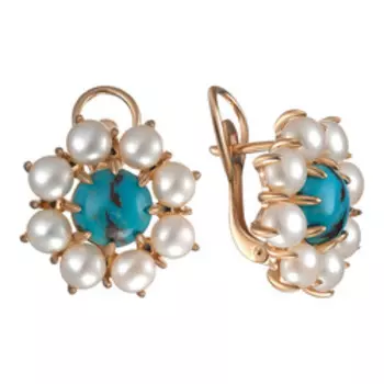 Золотые серьги 585 пробы