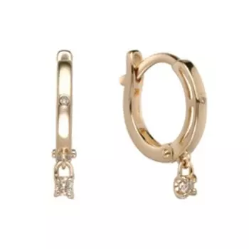 Золотые серьги 585 пробы