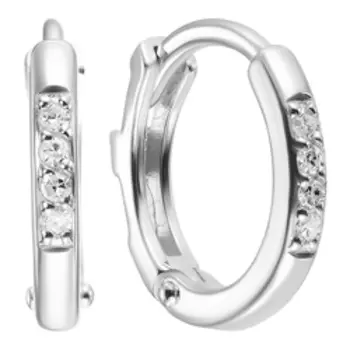 Золотые серьги с бриллиантами