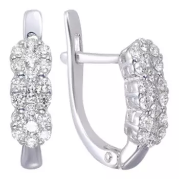 Золотые серьги 585 пробы