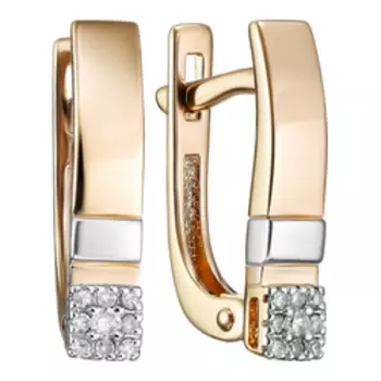 Золотые серьги 585 пробы