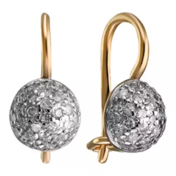 Золотые серьги 585 пробы