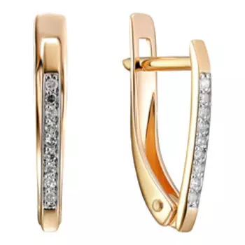 Золотые серьги 585 пробы