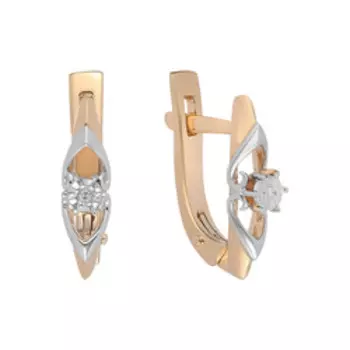 Золотые серьги 585 пробы