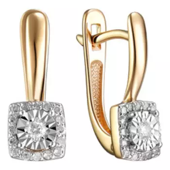 Золотые серьги 585 пробы