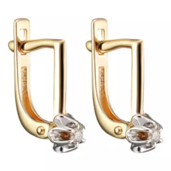 Золотые серьги 585 пробы