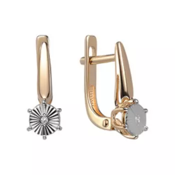 Золотые серьги 585 пробы