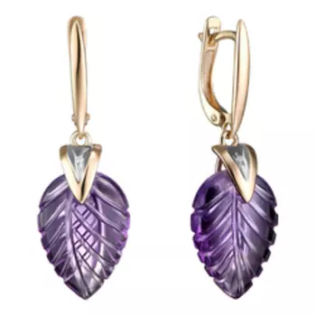 Золотые серьги 585 пробы