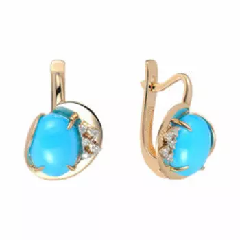 Золотые серьги 585 пробы