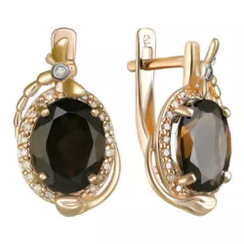 Золотые серьги 585 пробы