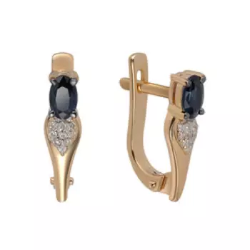 Золотые серьги 585 пробы