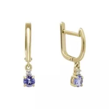 Золотые серьги 585 пробы