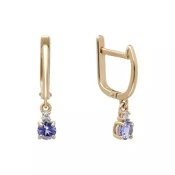 Золотые серьги 585 пробы