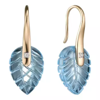 Золотые серьги 585 пробы