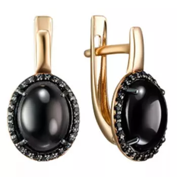 Золотые серьги 585 пробы