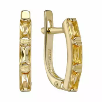 Золотые серьги 585 пробы
