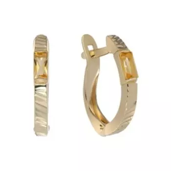 Золотые серьги 585 пробы