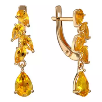 Золотые серьги 585 пробы