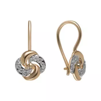 Золотые серьги 585 пробы