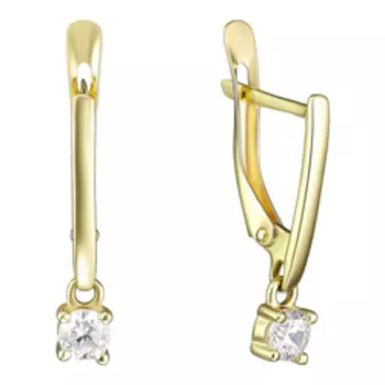 Золотые серьги 585 пробы