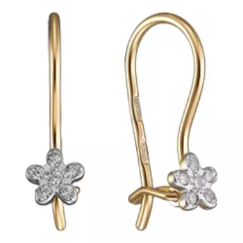 Золотые серьги 585 пробы