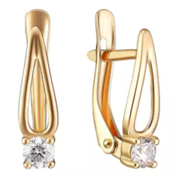 Золотые серьги 585 пробы