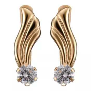 Золотые серьги 585 пробы