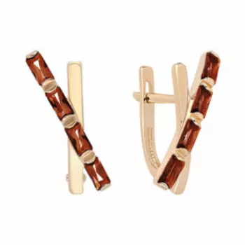 Золотые серьги 585 пробы