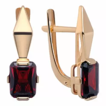 Золотые серьги 585 пробы