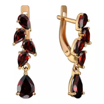 Золотые серьги 585 пробы