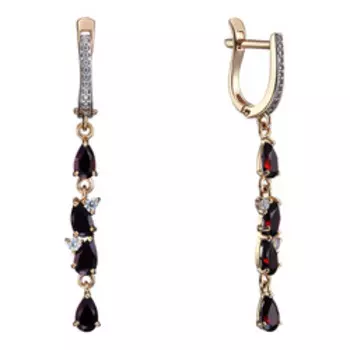 Золотые серьги 585 пробы