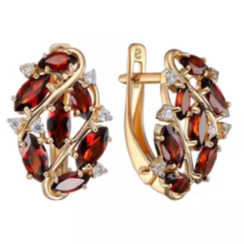 Золотые серьги 585 пробы