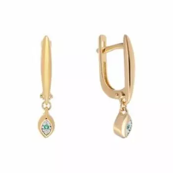 Золотые серьги 585 пробы