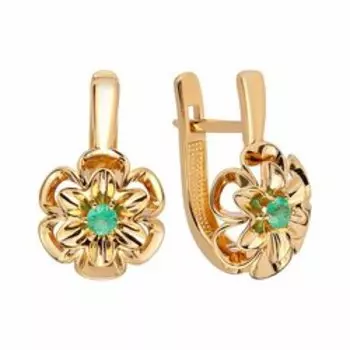 Золотые серьги 585 пробы