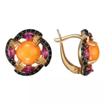 Золотые серьги 585 пробы