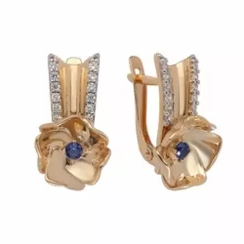 Золотые серьги 585 пробы