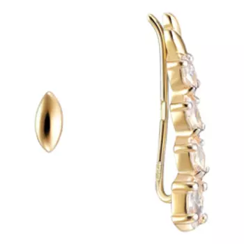 Золотые серьги 585 пробы